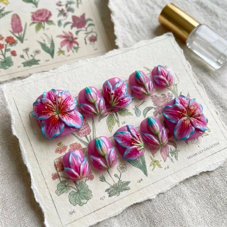 press on nails, custom press on nails, fake nails, Nails Art, stained glass nails, gold press on nails, 3d press on nails, luxury press on nails, handmade press on nails