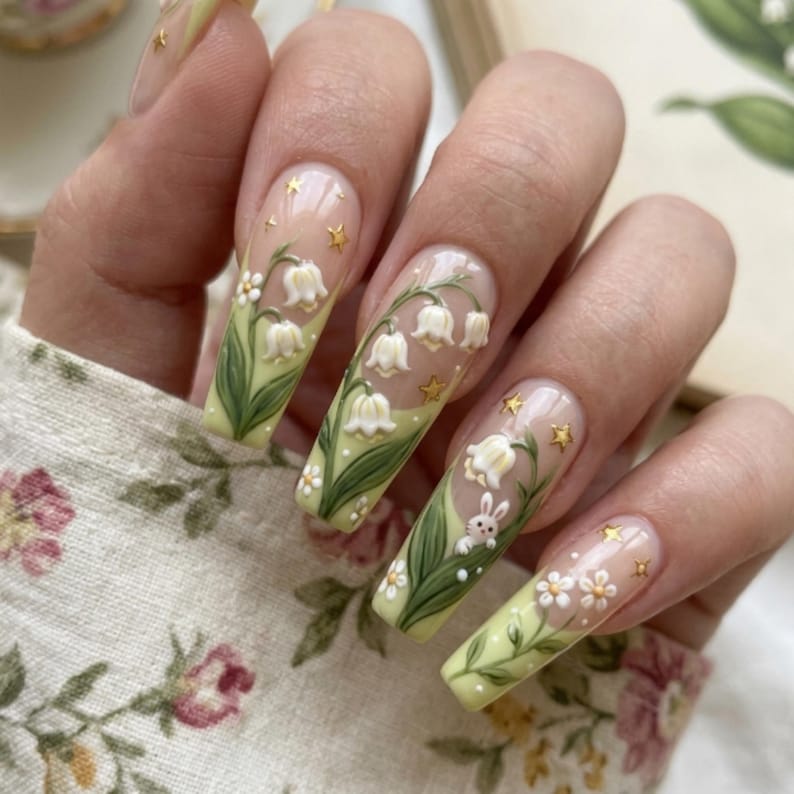 press on nails, custom press on nails, fake nails, Nails Art, stained glass nails, gold press on nails, 3d press on nails, luxury press on nails, handmade press on nails