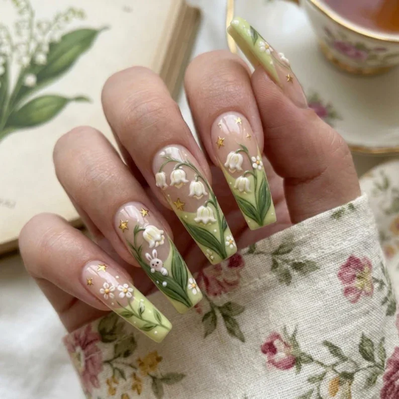 press on nails, custom press on nails, fake nails, Nails Art, stained glass nails, gold press on nails, 3d press on nails, luxury press on nails, handmade press on nails