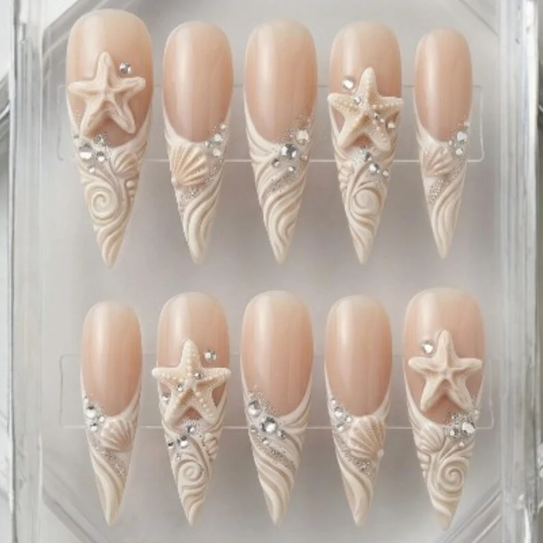 press on nails, luxury wedding nails, custom press on nails, fake nails, Nails Art, stained glass nails, gold press on nails, 3d press on nails, luxury press on nails, handmade press on nails