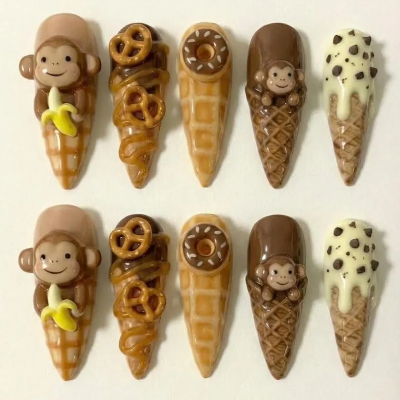 press on nails, custom press on nails, fake nails, Nails Art, stained glass nails, gold press on nails, 3d press on nails, luxury press on nails, handmade press on nails