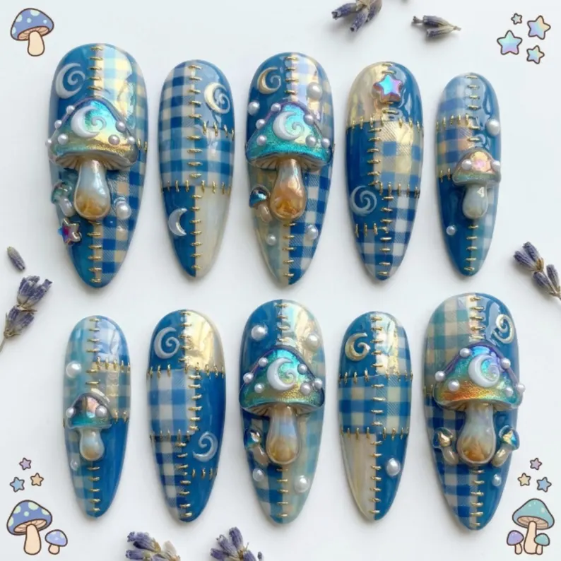 press on nails, custom press on nails, fake nails, Nails Art, stained glass nails, gold press on nails, 3d press on nails, luxury press on nails, handmade press on nails