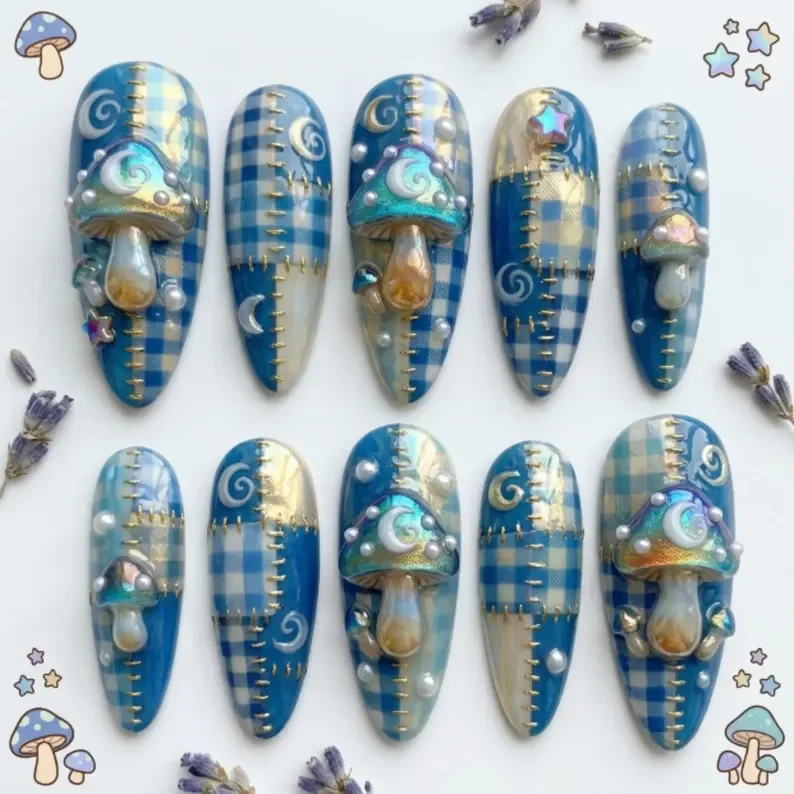 press on nails, custom press on nails, fake nails, Nails Art, stained glass nails, gold press on nails, 3d press on nails, luxury press on nails, handmade press on nails