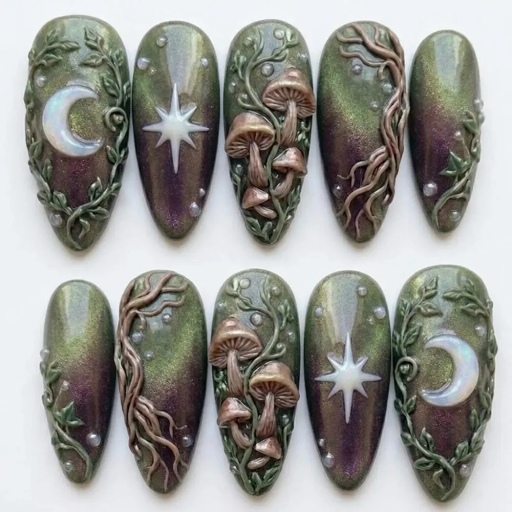 press on nails, custom press on nails, fake nails, Nails Art, stained glass nails, gold press on nails, 3d press on nails, luxury press on nails, handmade press on nails
