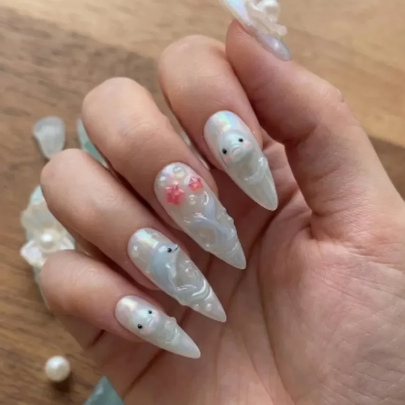press on nails, custom press on nails, fake nails, Nails Art, stained glass nails, gold press on nails, 3d press on nails, luxury press on nails, handmade press on nails
