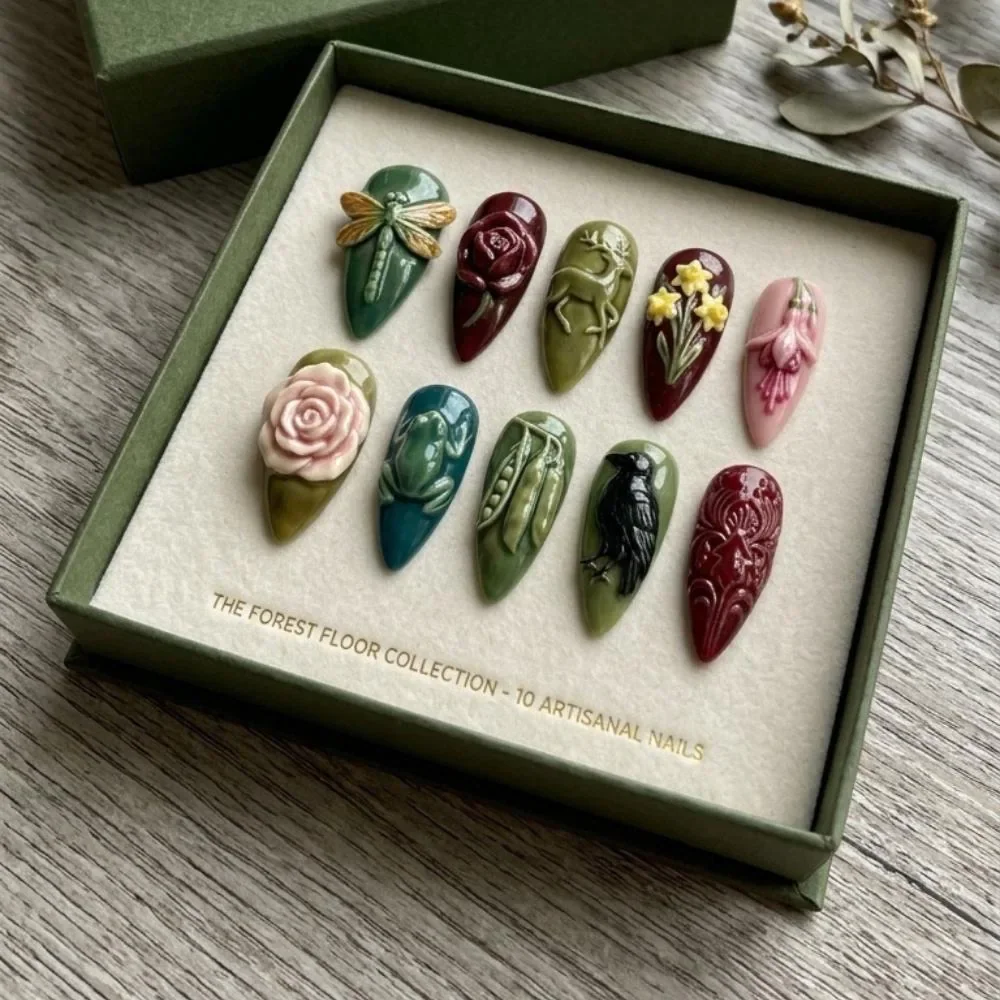 press on nails, custom press on nails, fake nails, Nails Art, stained glass nails, gold press on nails, 3d press on nails, luxury press on nails, handmade press on nails