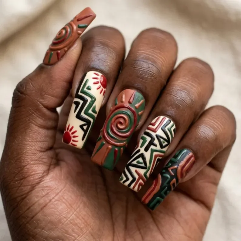 press on nails, custom press on nails, fake nails, Nails Art, stained glass nails, gold press on nails, 3d press on nails, luxury press on nails, handmade press on nails