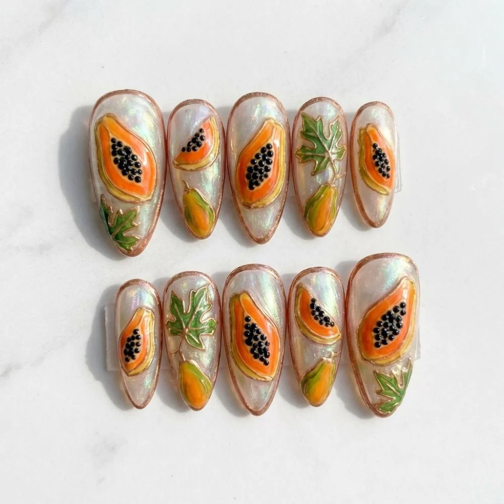 press on nails, custom press on nails, fake nails, Nails Art, stained glass nails, gold press on nails, 3d press on nails, luxury press on nails, handmade press on nails