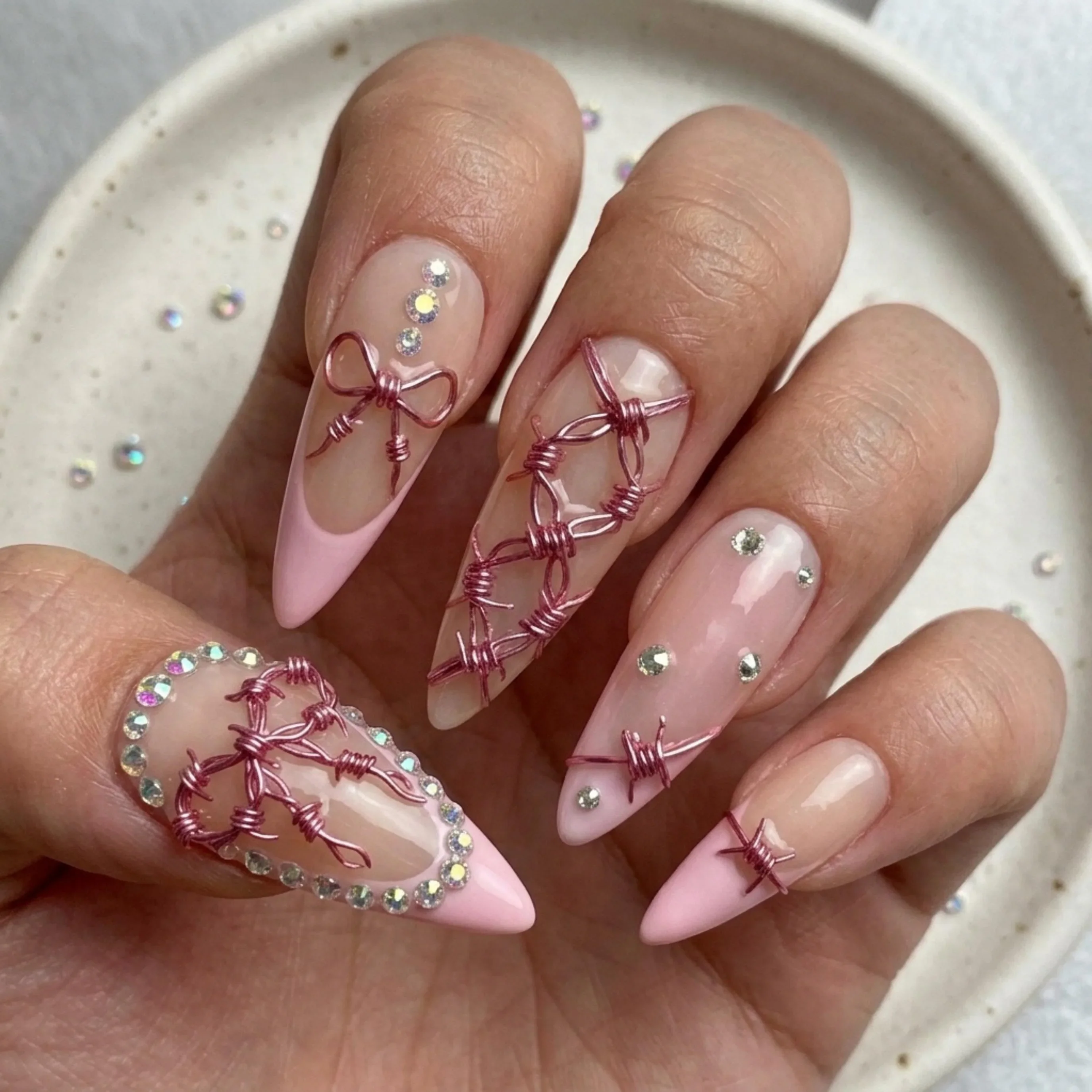 press on nails, custom press on nails, fake nails, Nails Art, stained glass nails, gold press on nails, 3d press on nails, luxury press on nails, handmade press on nails