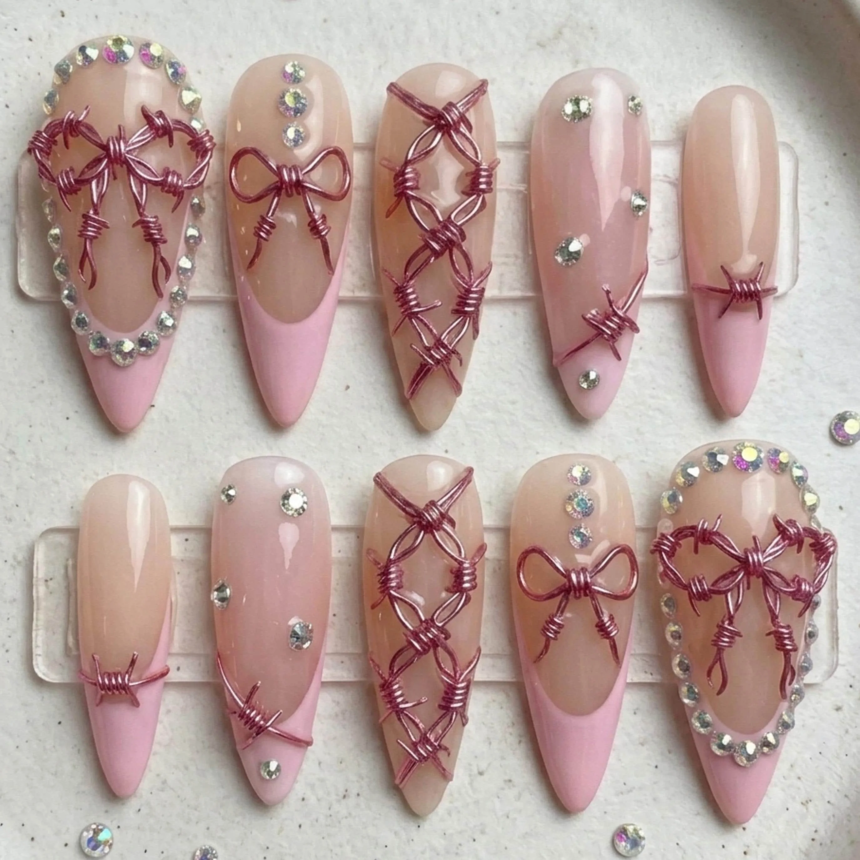 press on nails, custom press on nails, fake nails, Nails Art, stained glass nails, gold press on nails, 3d press on nails, luxury press on nails, handmade press on nails