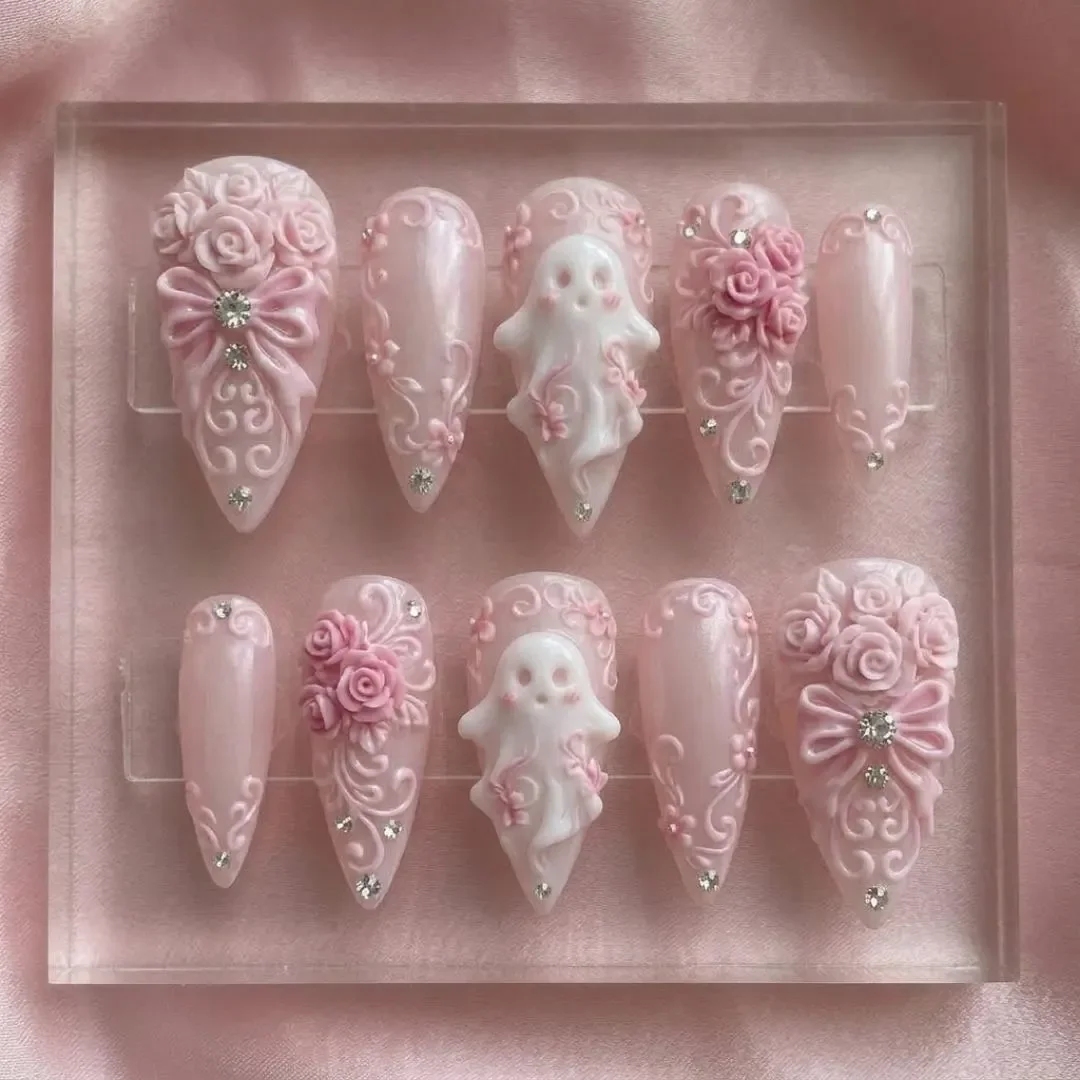 press on nails, custom press on nails, fake nails, Nails Art, stained glass nails, gold press on nails, 3d press on nails, luxury press on nails, handmade press on nails