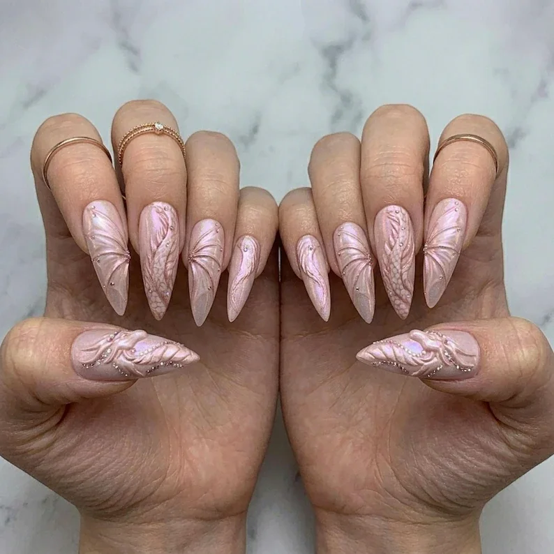 press on nails, custom press on nails, fake nails, Nails Art, stained glass nails, gold press on nails, 3d press on nails, luxury press on nails, handmade press on nails