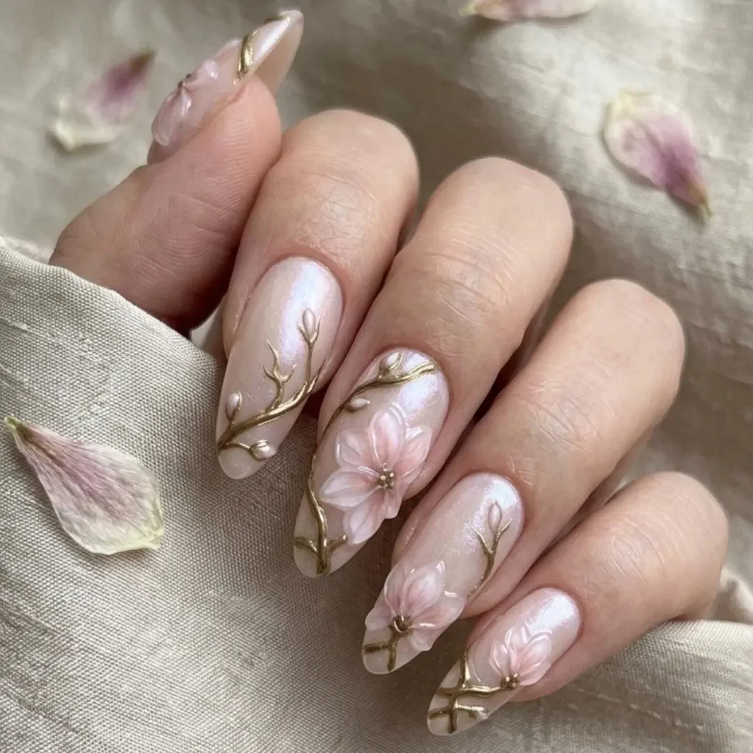 press on nails, custom press on nails, fake nails, Nails Art, stained glass nails, gold press on nails, 3d press on nails, luxury press on nails, handmade press on nails