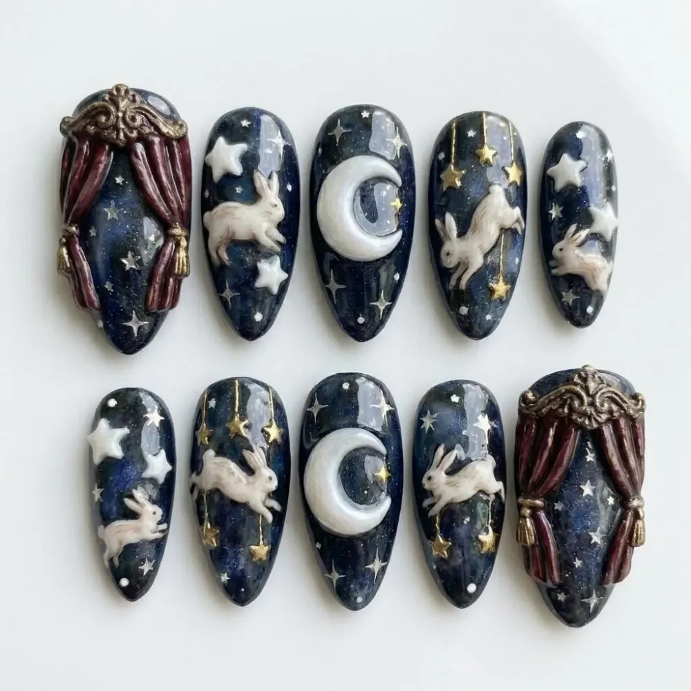 press on nails, custom press on nails, fake nails, Nails Art, stained glass nails, gold press on nails, 3d press on nails, luxury press on nails, handmade press on nails