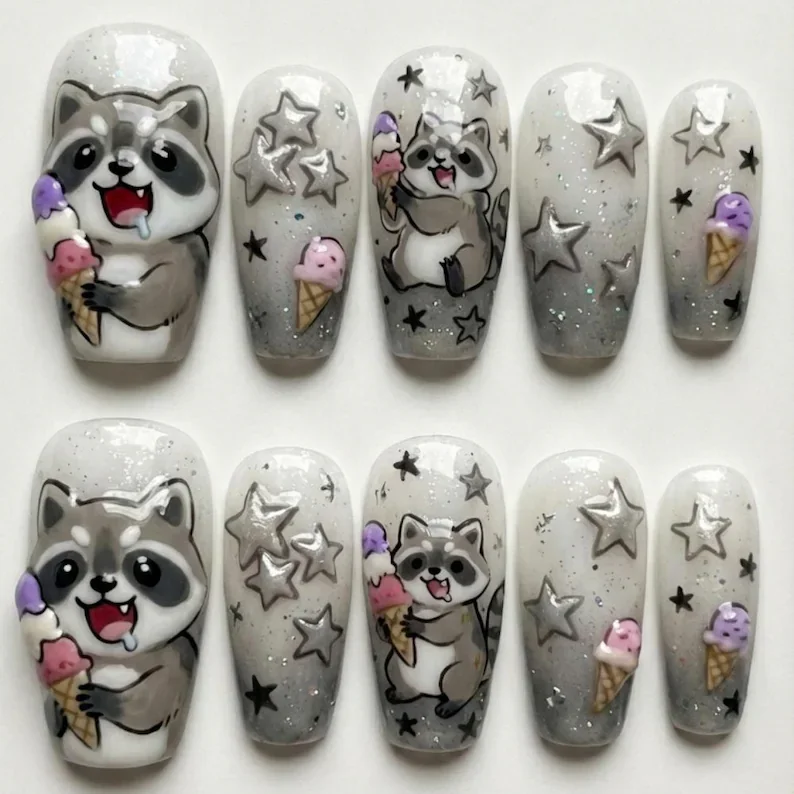 press on nails, custom press on nails, fake nails, Nails Art, stained glass nails, gold press on nails, 3d press on nails, luxury press on nails, handmade press on nails