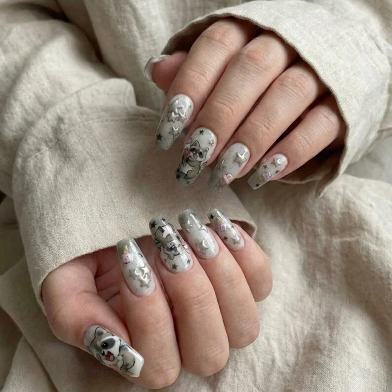 press on nails, custom press on nails, fake nails, Nails Art, stained glass nails, gold press on nails, 3d press on nails, luxury press on nails, handmade press on nails