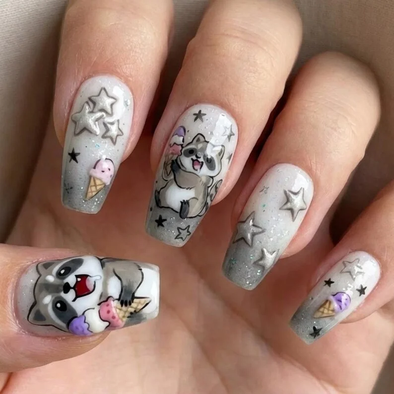 press on nails, custom press on nails, fake nails, Nails Art, stained glass nails, gold press on nails, 3d press on nails, luxury press on nails, handmade press on nails