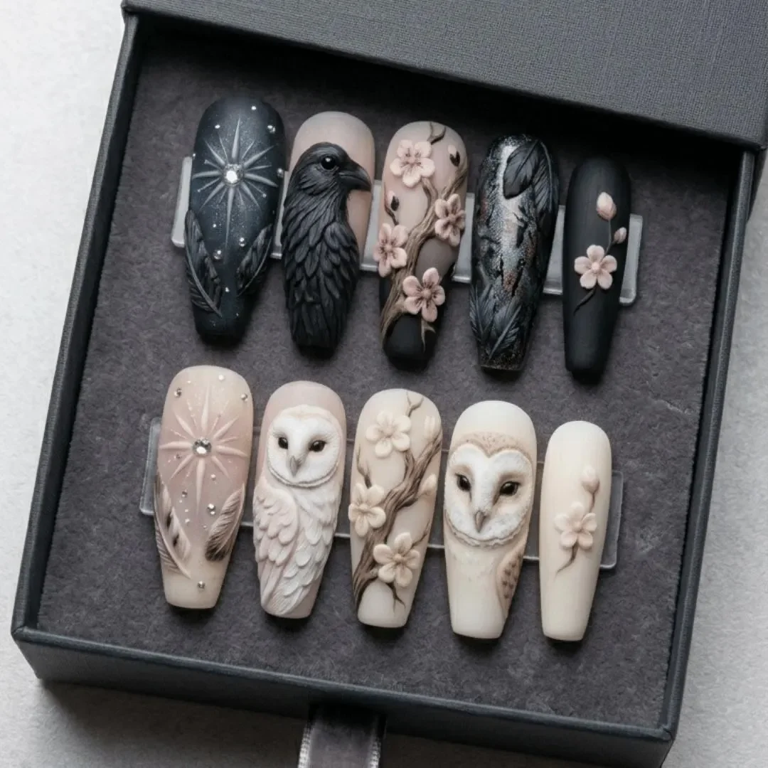 press on nails, custom press on nails, fake nails, Nails Art, stained glass nails, gold press on nails, 3d press on nails, luxury press on nails, handmade press on nails