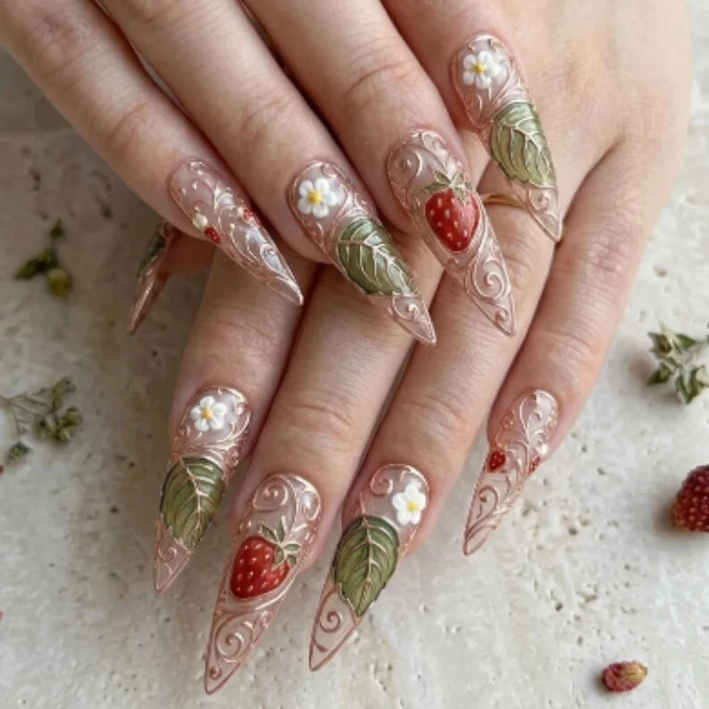 press on nails, custom press on nails, fake nails, Nails Art, stained glass nails, gold press on nails, 3d press on nails, luxury press on nails, handmade press on nails