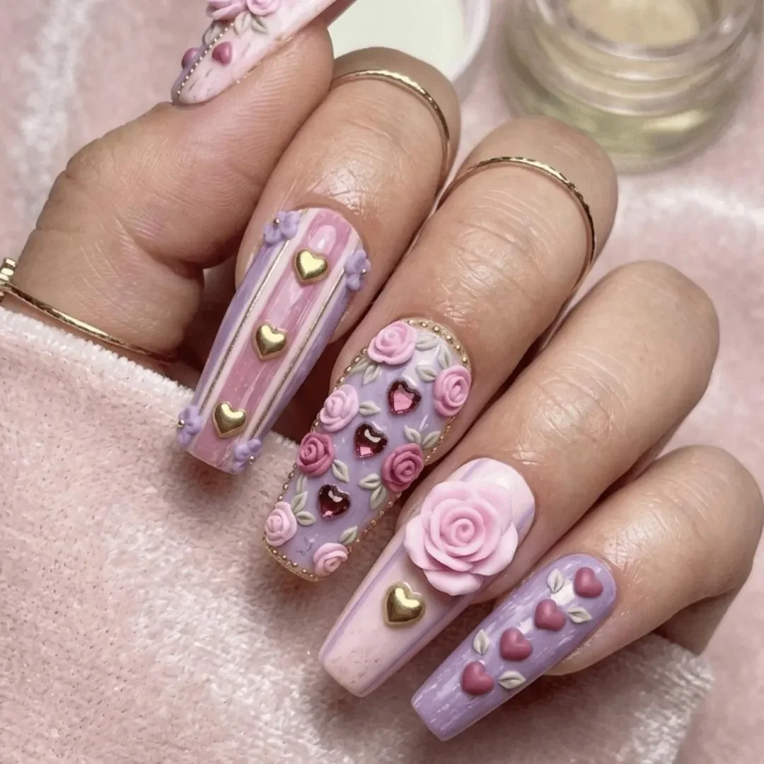 press on nails, custom press on nails, fake nails, Nails Art, stained glass nails, gold press on nails, 3d press on nails, luxury press on nails, handmade press on nails