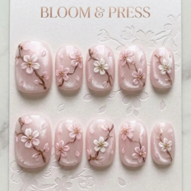 press on nails, custom press on nails, fake nails, Nails Art, stained glass nails, gold press on nails, 3d press on nails, luxury press on nails, handmade press on nails