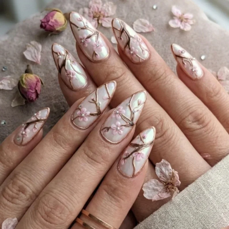 press on nails, custom press on nails, fake nails, Nails Art, stained glass nails, gold press on nails, 3d press on nails, luxury press on nails, handmade press on nails