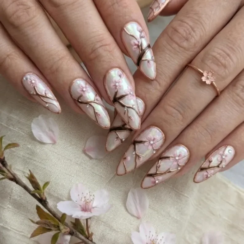 press on nails, custom press on nails, fake nails, Nails Art, stained glass nails, gold press on nails, 3d press on nails, luxury press on nails, handmade press on nails