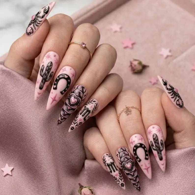 press on nails, custom press on nails, fake nails, Nails Art, stained glass nails, gold press on nails, 3d press on nails, luxury press on nails, handmade press on nails