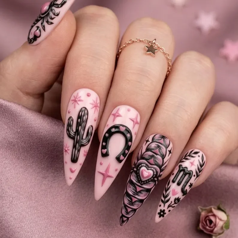 press on nails, custom press on nails, fake nails, Nails Art, stained glass nails, gold press on nails, 3d press on nails, luxury press on nails, handmade press on nails