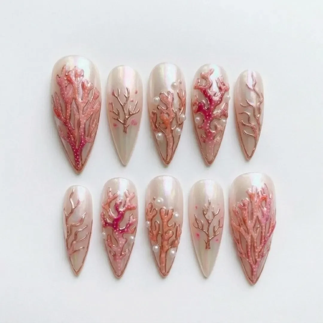 press on nails, custom press on nails, fake nails, Nails Art, stained glass nails, gold press on nails, 3d press on nails, luxury press on nails, handmade press on nails