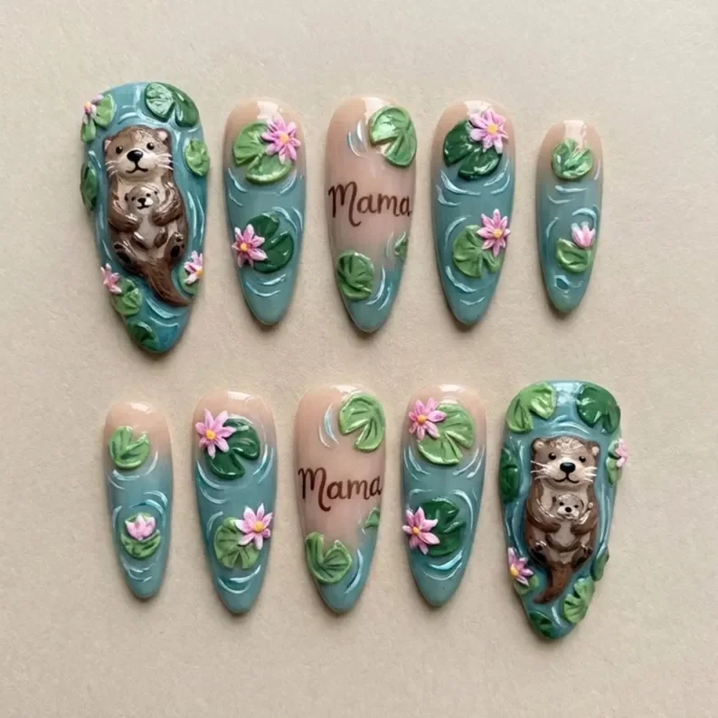 press on nails, custom press on nails, fake nails, Nails Art, stained glass nails, gold press on nails, 3d press on nails, luxury press on nails, handmade press on nails