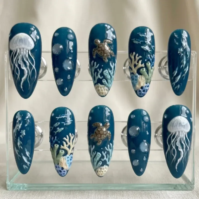 press on nails, custom press on nails, fake nails, Nails Art, stained glass nails, gold press on nails, 3d press on nails, luxury press on nails, handmade press on nails
