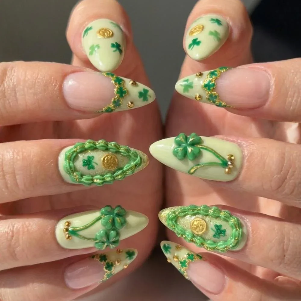 press on nails, custom press on nails, fake nails, Nails Art, stained glass nails, gold press on nails, 3d press on nails, luxury press on nails, handmade press on nails
