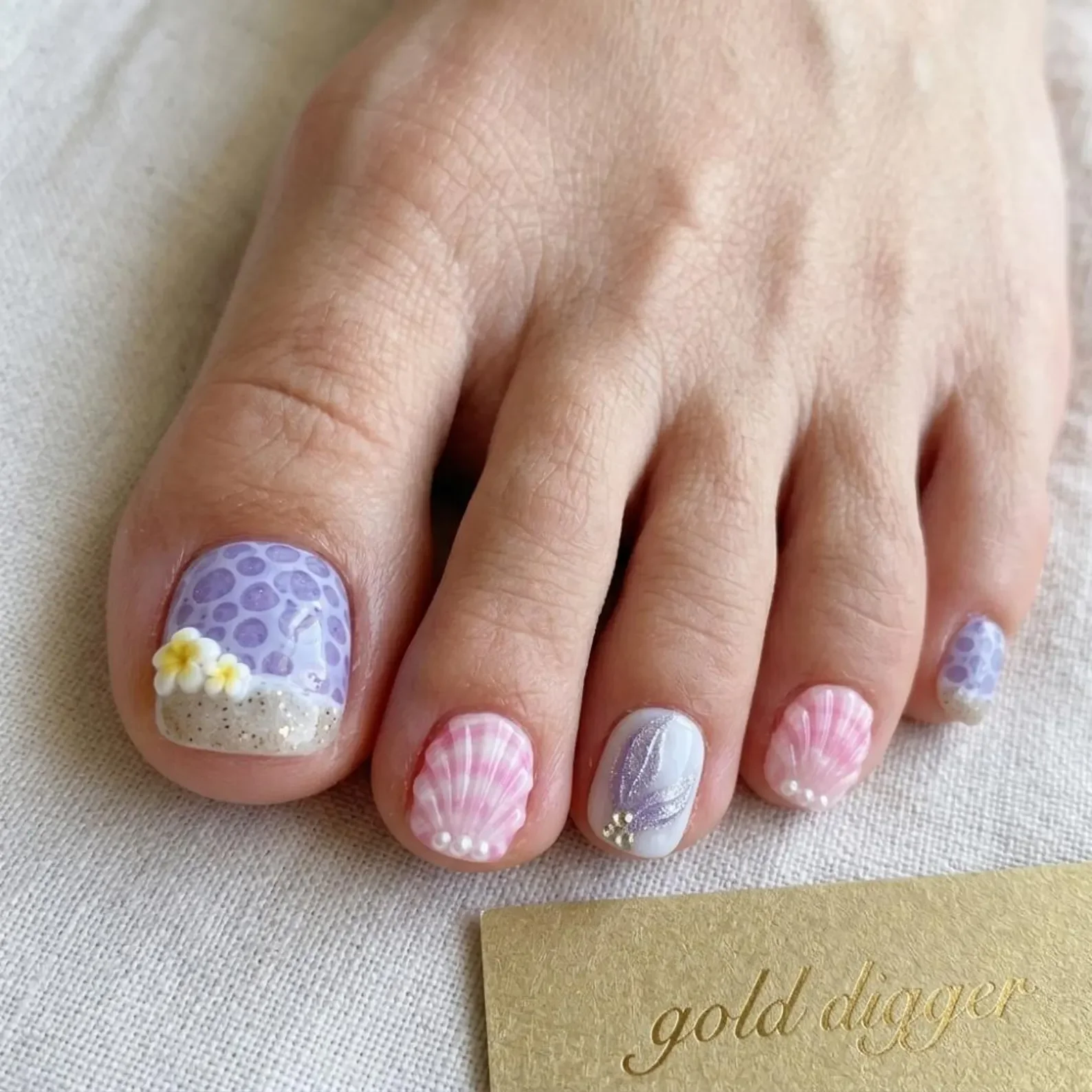 Summer Vacation, Ocean Theme Nails, press on nails, custom press on nails, fake nails, Nails Art, stained glass nails, gold press on nails, 3d press on nails, luxury press on nails, handmade press on nails