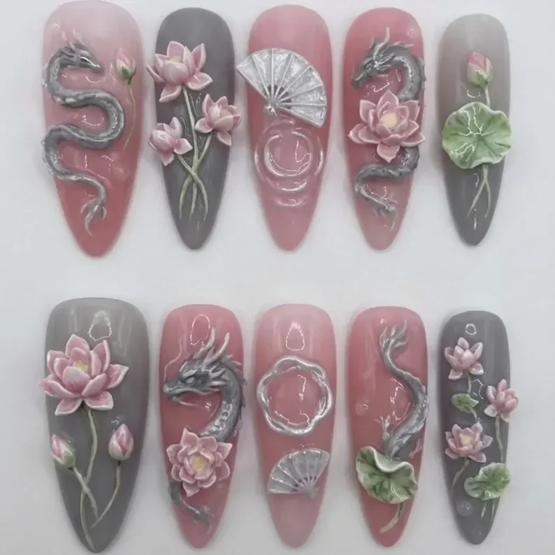 press on nails, custom press on nails, fake nails, Nails Art, stained glass nails, gold press on nails, 3d press on nails, luxury press on nails, handmade press on nails