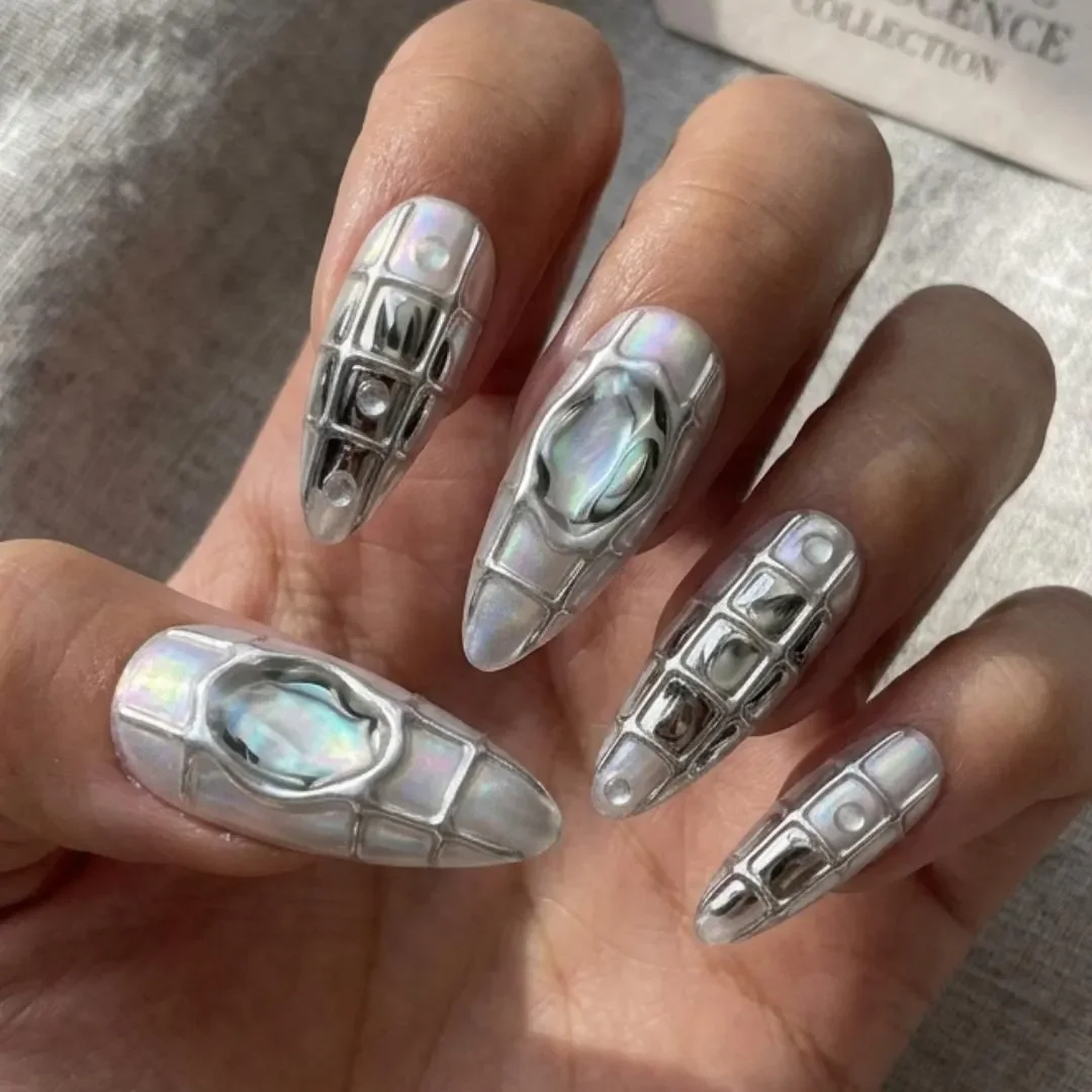 press on nails, custom press on nails, fake nails, Nails Art, stained glass nails, gold press on nails, 3d press on nails, luxury press on nails, handmade press on nails