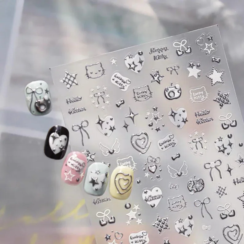 press on nails, custom press on nails, fake nails, Nails Art, stained glass nails, gold press on nails, 3d press on nails, luxury press on nails, handmade press on nails