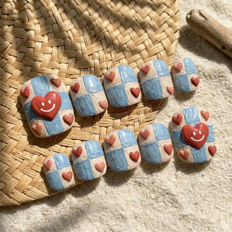 press on nails, custom press on nails, fake nails, Nails Art, stained glass nails, gold press on nails, 3d press on nails, luxury press on nails, handmade press on nails