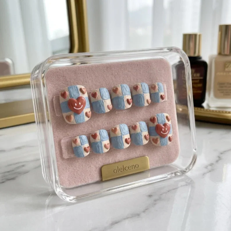 press on nails, custom press on nails, fake nails, Nails Art, stained glass nails, gold press on nails, 3d press on nails, luxury press on nails, handmade press on nails