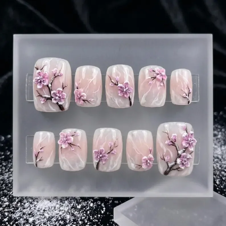 press on nails, custom press on nails, fake nails, Nails Art, stained glass nails, gold press on nails, 3d press on nails, luxury press on nails, handmade press on nails