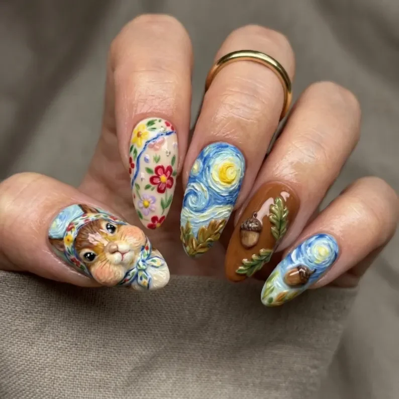 press on nails, custom press on nails, fake nails, Nails Art, stained glass nails, gold press on nails, 3d press on nails, luxury press on nails, handmade press on nails