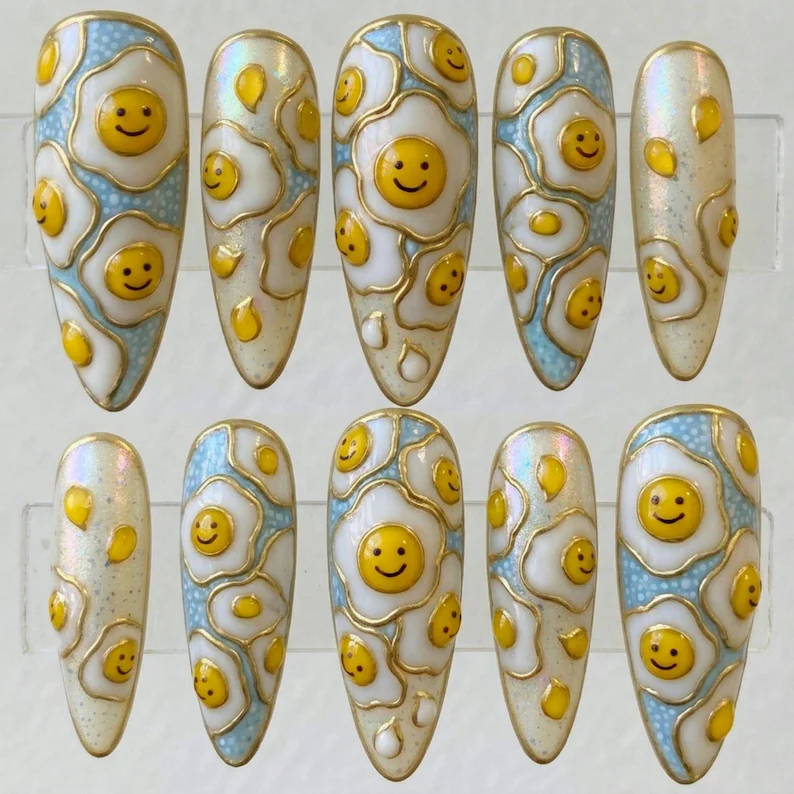 press on nails, custom press on nails, fake nails, Nails Art, stained glass nails, gold press on nails, 3d press on nails, luxury press on nails, handmade press on nails