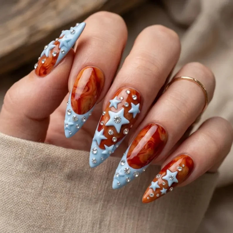 press on nails, custom press on nails, fake nails, Nails Art, stained glass nails, gold press on nails, 3d press on nails, luxury press on nails, handmade press on nails
