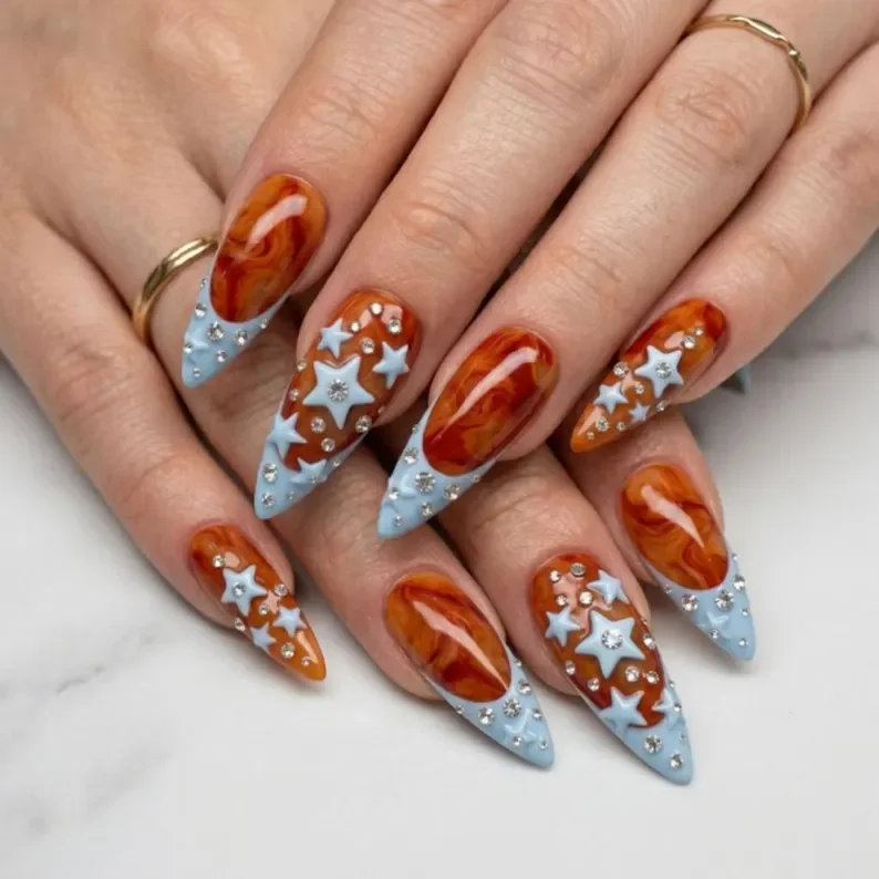 press on nails, custom press on nails, fake nails, Nails Art, stained glass nails, gold press on nails, 3d press on nails, luxury press on nails, handmade press on nails