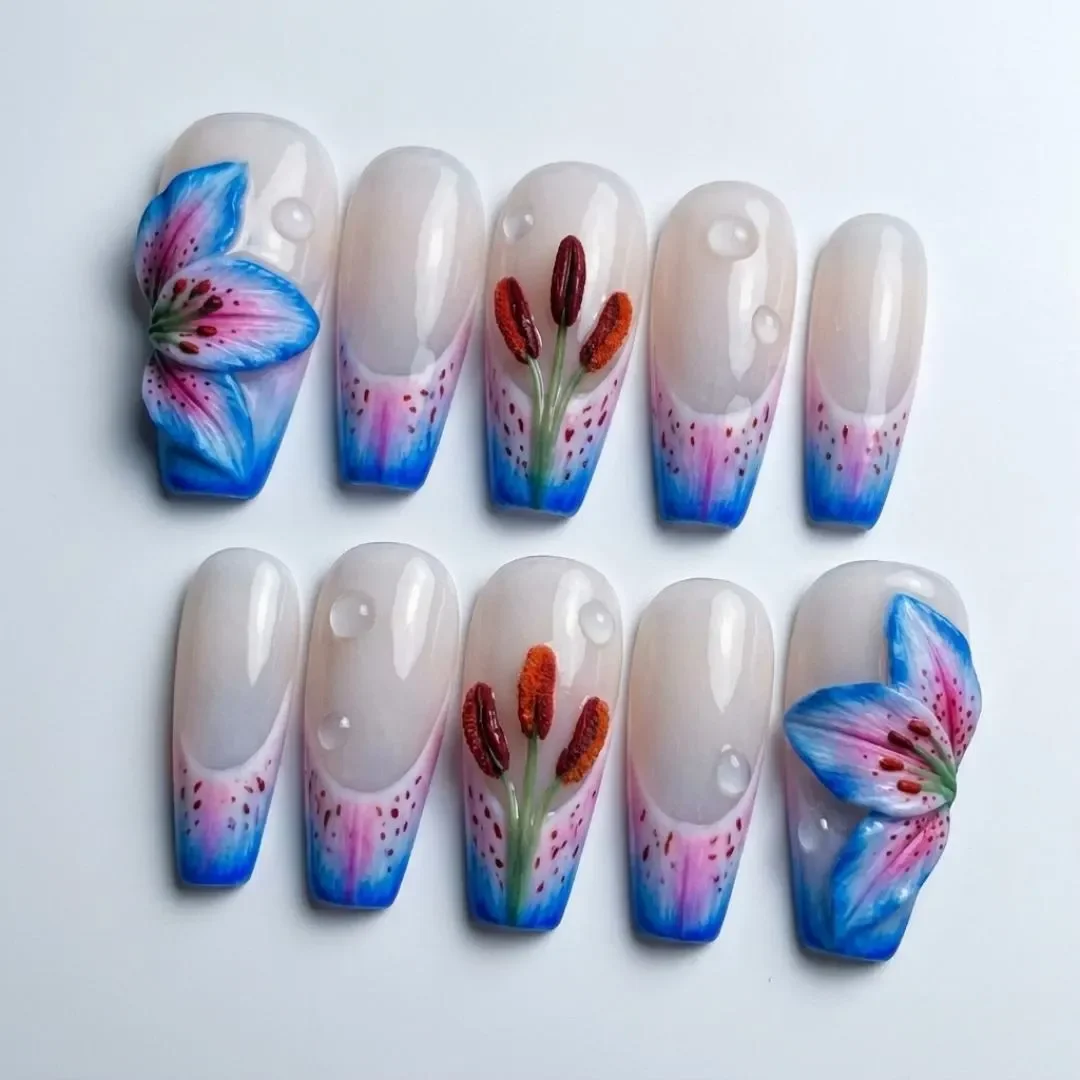 press on nails, custom press on nails, fake nails, Nails Art, stained glass nails, gold press on nails, 3d press on nails, luxury press on nails, handmade press on nails