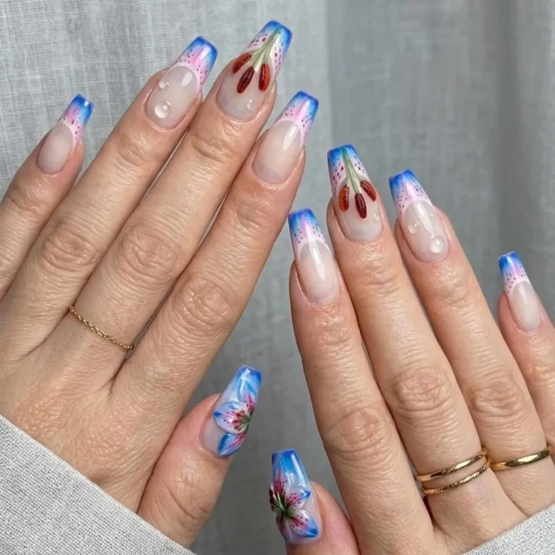 press on nails, custom press on nails, fake nails, Nails Art, stained glass nails, gold press on nails, 3d press on nails, luxury press on nails, handmade press on nails