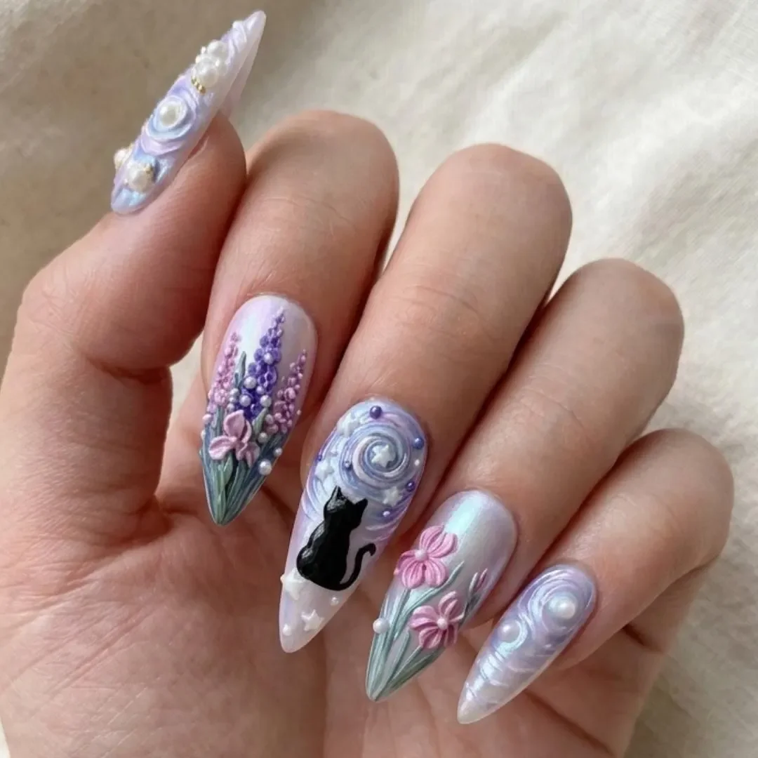 press on nails, custom press on nails, fake nails, Nails Art, stained glass nails, gold press on nails, 3d press on nails, luxury press on nails, handmade press on nails