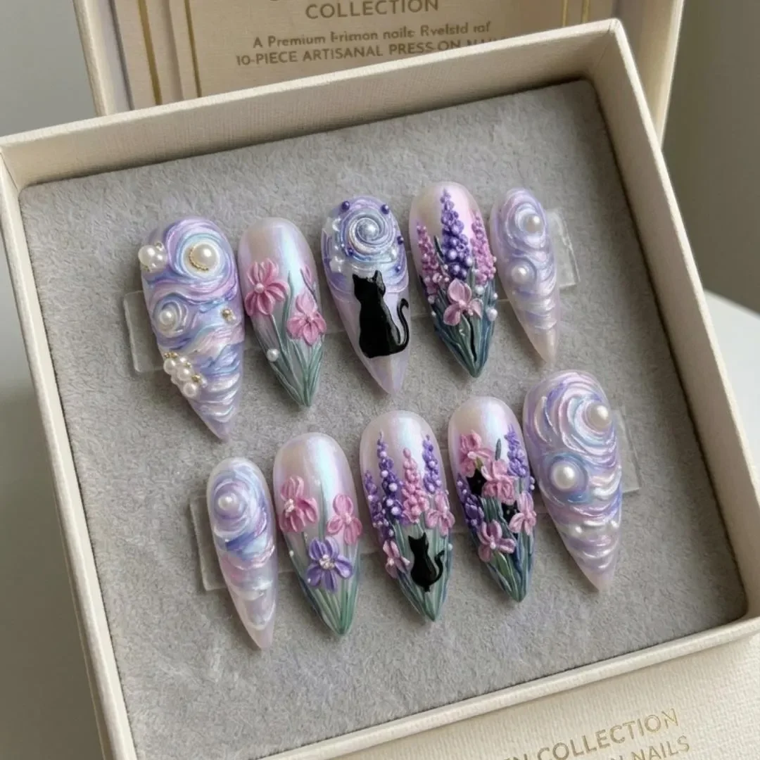 press on nails, custom press on nails, fake nails, Nails Art, stained glass nails, gold press on nails, 3d press on nails, luxury press on nails, handmade press on nails