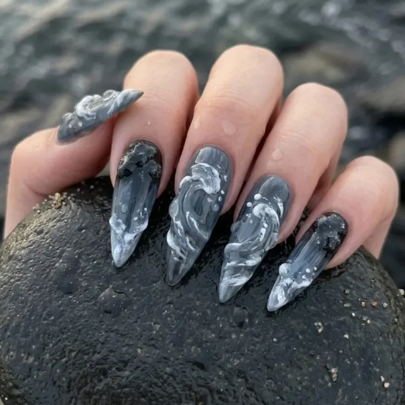 press on nails, custom press on nails, fake nails, Nails Art, stained glass nails, gold press on nails, 3d press on nails, luxury press on nails, handmade press on nails
