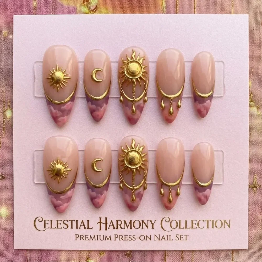press on nails, custom press on nails, fake nails, Nails Art, stained glass nails, gold press on nails, 3d press on nails, luxury press on nails, handmade press on nails